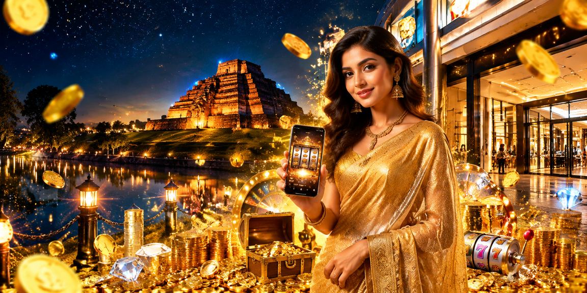 বাংলাদেশের একজন নারী শাড়ি পরে স্লট গেম খেলছেন rollbit প্ল্যাটফর্মে